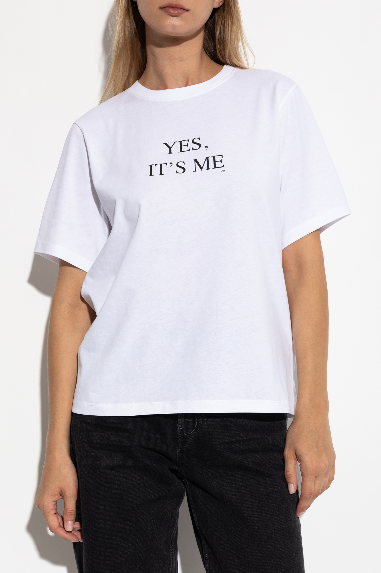 Victoria Beckham T-shirt with print | Women's Clothing | Vitkac